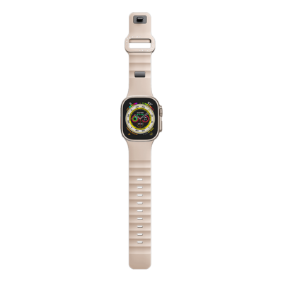 Casetify รุ่น Bounce Band - สายนาฬิกา Apple Watch 42/44/45/49mm - สี Oat