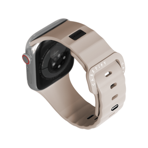 Casetify รุ่น Bounce Band - สายนาฬิกา Apple Watch 42/44/45/49mm - สี Oat