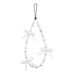 Casetify รุ่น Phone Charm - สายคล้องข้อมือ - ลาย Frosted Bows