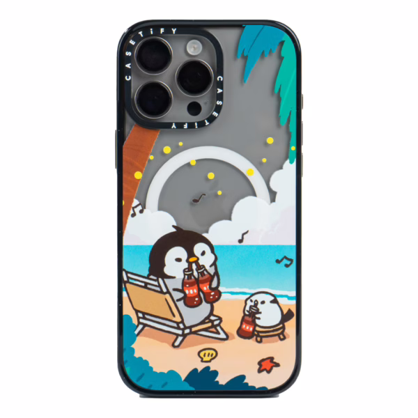 Casetify รุ่น Impact Case with Magsafe/Black - เคส iPhone 16 Pro Max - สี Chill Moment Case