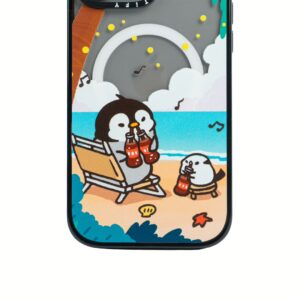 Casetify รุ่น Impact Case with Magsafe/Black - เคส iPhone 16 Pro Max - สี Chill Moment Case