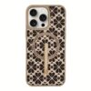 Custype รุ่น Magnetic Wireless Charging Phone Case with Single Pole stand - เคส iPhone 16 Pro Max - สี Clover Apricot