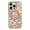 Custype รุ่น Magnetic Wireless Charging Phone Case with Printing - เคส iPhone 16 Pro Max - สี Graphic Nude
