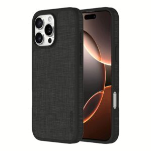 Incase รุ่น Icon Case for Magsafe - เคส iPhone 16 Pro Max - สี Graphite Woolenex
