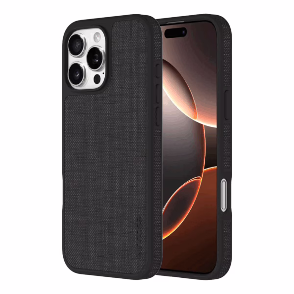 Incase รุ่น Icon Case for Magsafe - เคส iPhone 16 Pro Max - สี Graphite Woolenex