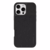Incase รุ่น Icon Case for Magsafe - เคส iPhone 16 Pro - สี Obsidian Pebbled Plant Leather