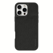 Incase รุ่น Icon Case for Magsafe - เคส iPhone 16 Pro - สี Obsidian Pebbled Plant Leather