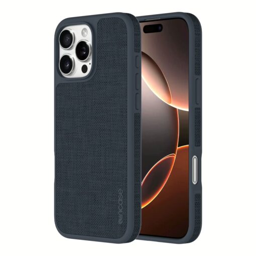 Incase รุ่น Icon Case for Magsafe - เคส iPhone 16 Pro Max - สี Navy Woolenex - Image 4