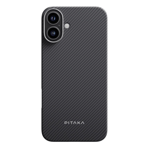 Pitaka รุ่น MagEZ Case 6 (600D) - เคส iPhone 16 Plus - สี Black/Grey Twill