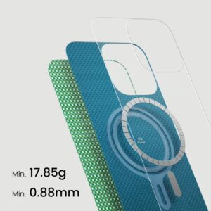 Pitaka รุ่น MagEZ Case 6 - เคส iPhone 16 Pro Max - สี Forest