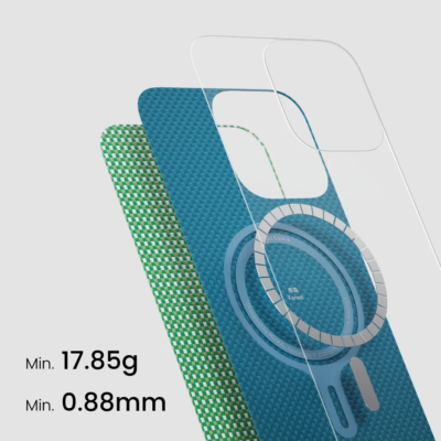 Pitaka รุ่น MagEZ Case 6 - เคส iPhone 16 Pro - สี Forest