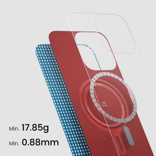 Pitaka รุ่น MagEZ Case 6 - เคส iPhone 16 Pro - สี Ocean
