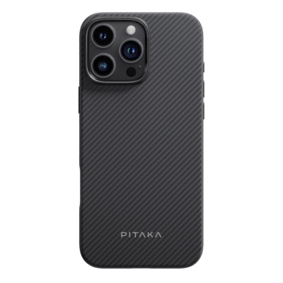 Pitaka รุ่น MagEZ Case Pro 4 (600D) - เคส iPhone 16 Pro Max - สี Black/Grey Twill