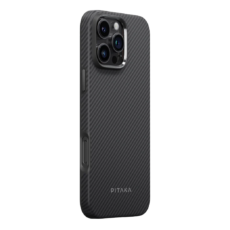 Pitaka รุ่น MagEZ Case Pro 4 (600D) - เคส iPhone 16 Pro Max - สี Black/Grey Twill
