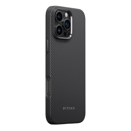 Pitaka รุ่น MagEZ Case Pro 4 (600D) - เคส iPhone 16 Pro Max - สี Black/Grey Twill