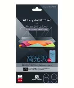 Power Support รุ่น Crystal Film - ฟิล์ม iPhone 16 Pro Max - สี Clear