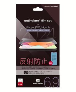Power Support รุ่น Antiglare Film - ฟิล์ม iPhone 16 Pro Max - สี Clear