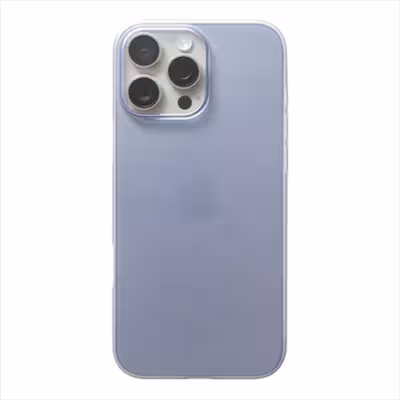 Power Support รุ่น Air Jacket - เคส iPhone 16 Pro Max - สี Clear Navy
