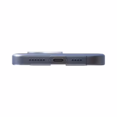 Power Support รุ่น Air Jacket - เคส iPhone 16 Pro Max - สี Clear Navy