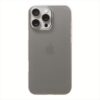 Power Support รุ่น Air Jacket - เคส iPhone 16 Pro Max - สี Clear Black