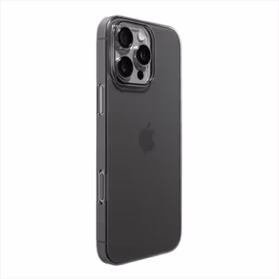 Power Support รุ่น Air Jacket - เคส iPhone 16 Pro Max - สี Clear Black