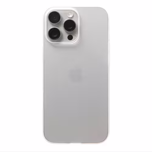 Power Support รุ่น Air Jacket - เคส iPhone 16 Pro Max - สี Clear Matte