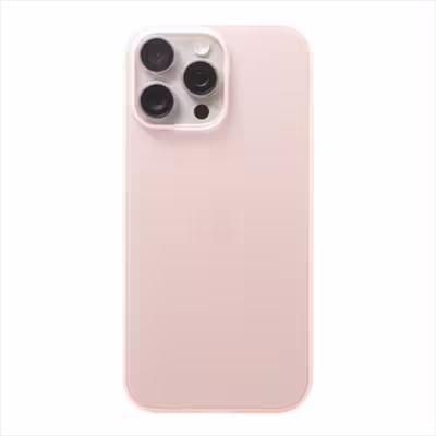 Power Support รุ่น Air Jacket - เคส iPhone 16 Pro Max - สี Clear Pink