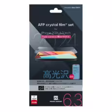 Power Support รุ่น Crystal Film - ฟิล์ม iPhone 16 Pro - สี Clear