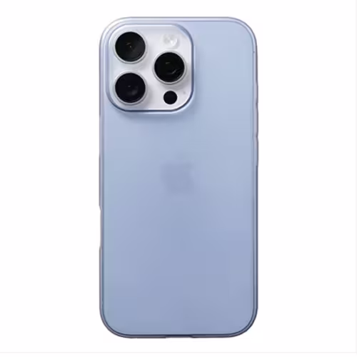 Power Support รุ่น Air Jacket - เคส iPhone 16 Pro - สี Clear Navy