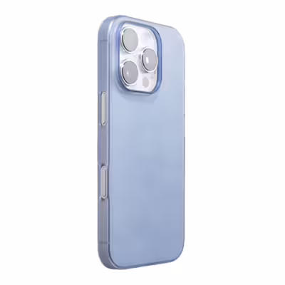 Power Support รุ่น Air Jacket - เคส iPhone 16 Pro - สี Clear Navy