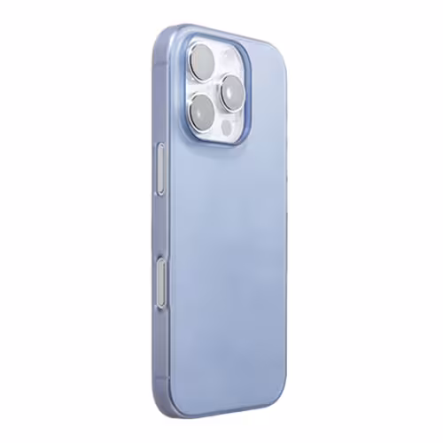 Power Support รุ่น Air Jacket - เคส iPhone 16 Pro - สี Clear Navy