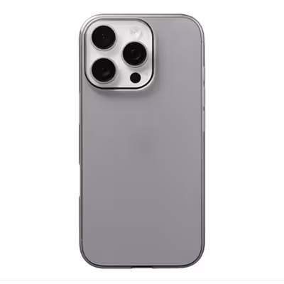 Power Support รุ่น Air Jacket - เคส iPhone 16 Pro - สี Clear Black