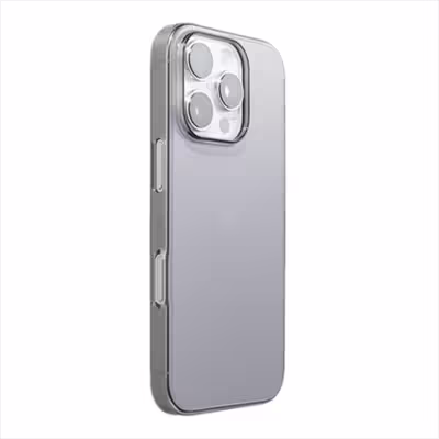 Power Support รุ่น Air Jacket - เคส iPhone 16 Pro - สี Clear Black