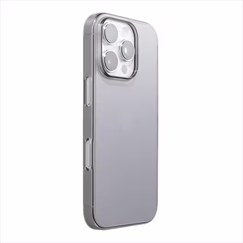 Power Support รุ่น Air Jacket - เคส iPhone 16 Pro - สี Clear Black