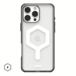 UAG รุ่น Plyo Magsafe - เคส iPhone 16 Pro - สี Ash/White