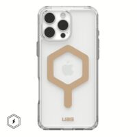 UAG รุ่น Plyo Magsafe - เคส iPhone 16 Pro Max - สี Ice/Gold