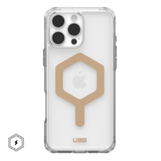 UAG รุ่น Plyo Magsafe - เคส iPhone 16 Pro Max - สี Ice/Gold