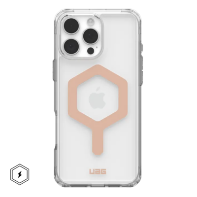 UAG รุ่น Plyo Magsafe - เคส iPhone 16 Pro Max - สี Ice/Rose Gold