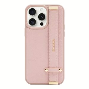 Custype รุ่น StandEase- Wrist Stand Phone Case - เคส iPhone 16 Pro - สี Pink