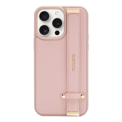 Custype รุ่น StandEase- Wrist Stand Phone Case - เคส iPhone 16 Pro - สี Pink