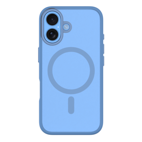 QDOS รุ่น Hybrid Soft With Snap - เคส iPhone 16 - สี Blue