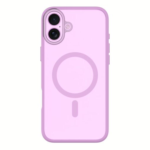 QDOS รุ่น Hybrid Soft With Snap - เคส iPhone 16 Plus - สี Pink