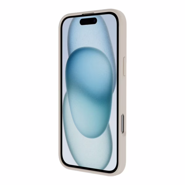 QDOS รุ่น Touch Pure with Snap - เคส iPhone 16 Pro Max - สี Beige Titanium