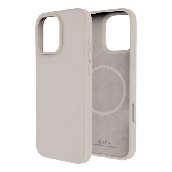 QDOS รุ่น Touch Pure with Snap - เคส iPhone 16 Pro Max - สี Beige Titanium