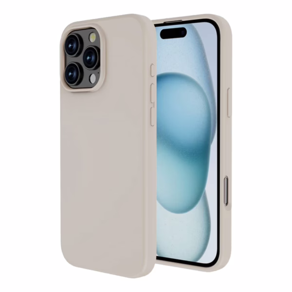 QDOS รุ่น Touch Pure with Snap - เคส iPhone 16 Pro Max - สี Beige Titanium