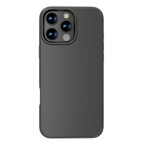 QDOS รุ่น Touch Pure with Snap - เคส iPhone 16 Pro Max - สี Black Titanium
