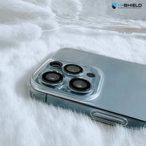 Hishield รุ่น Super Clear Real Glass - กระจกเลนส์กล้อง iPhone 16 Pro / 16 Pro Max - Image 3