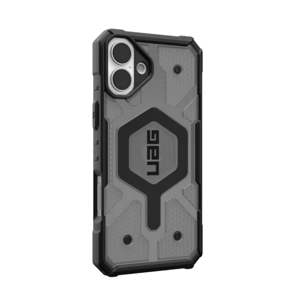 UAG รุ่น Pathfinder Clear Magsafe - เคส iPhone 16 Plus - สี Ash