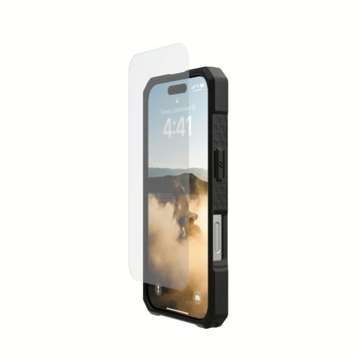 UAG รุ่น Glass Shield Ultra - ฟิล์มกระจก iPhone 16 Pro - สี Clear - Image 2
