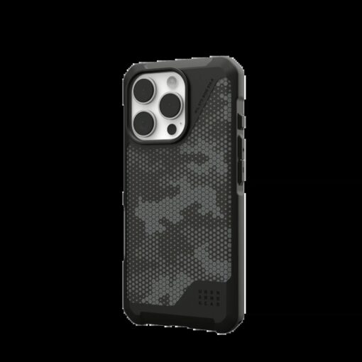 UAG รุ่น Metropolis LT Magsafe - เคส iPhone 16 Pro - สี Micro Hex Camo Graphite - Image 3